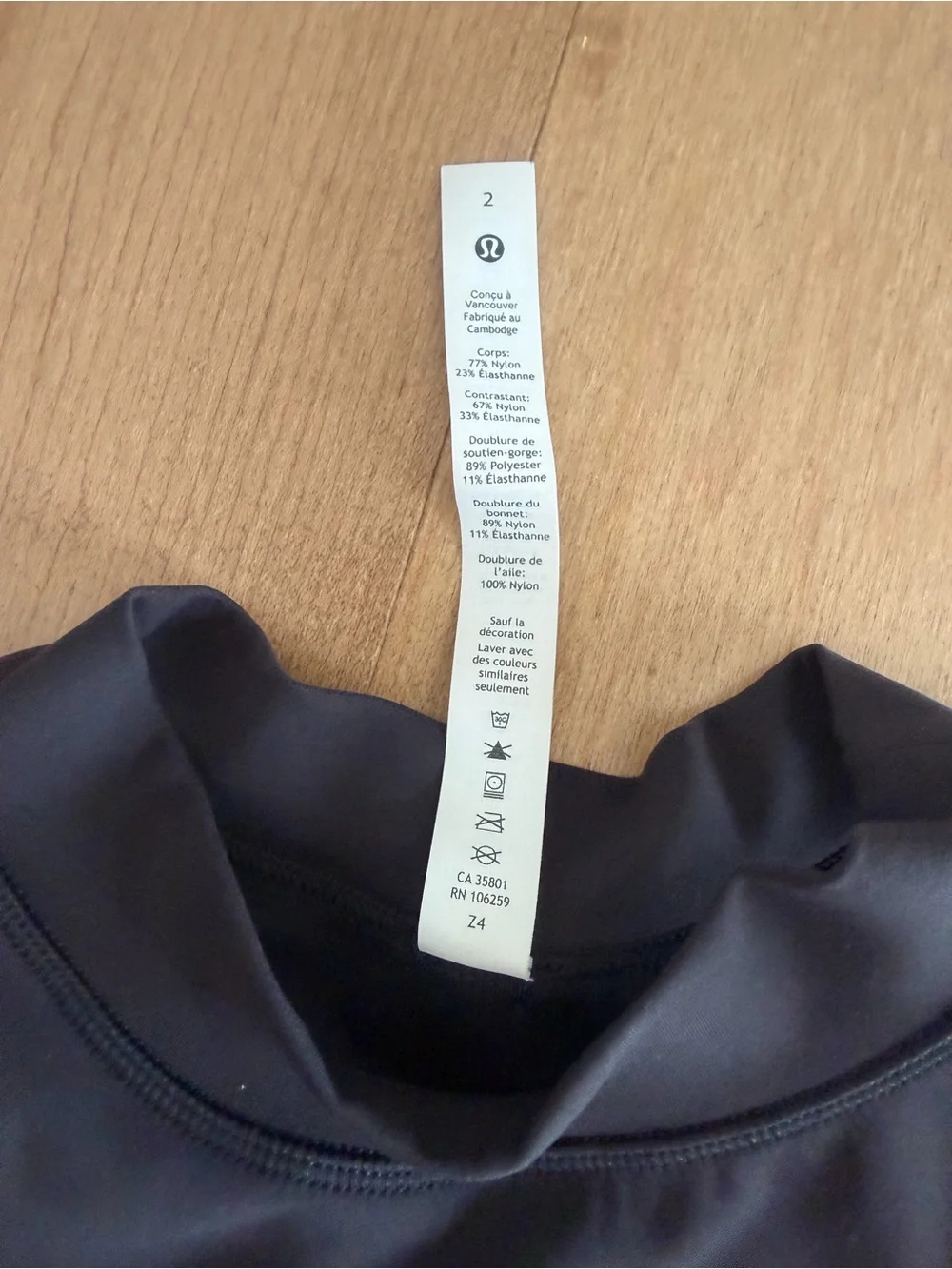 lululemon athletica Black High-Neck Cropped Tank